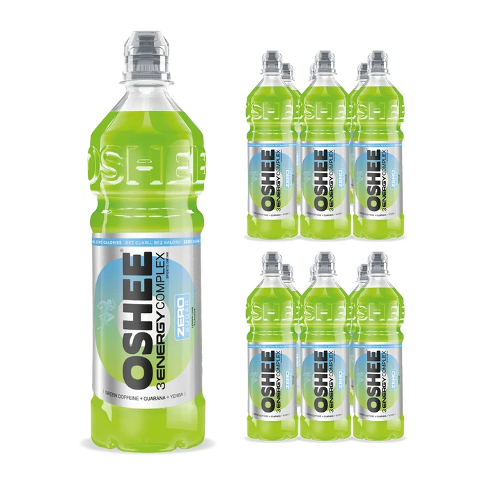 12x OSHEE ZERO Sports Drink Complex cytryna - limonka 750ml