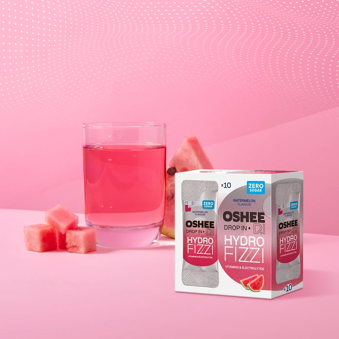 OSHEE Drop in Hydrofizzi ZERO Arbuzowy 10 szt.