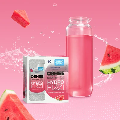 OSHEE Drop in Hydrofizzi ZERO Arbuzowy 10 szt.