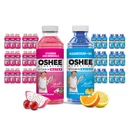 36x OSHEE Vitamin Water 555ml (18x magnez + B6 +18x witaminy i minerały)