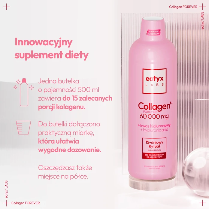 eatyx LABS Collagen Forever 60000 mg 500 ml 15-dniowy rytuał