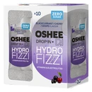 OSHEE Drop in Hydrofizzi ZERO czarna porzeczka-wiśnia-winogrono 10 szt.